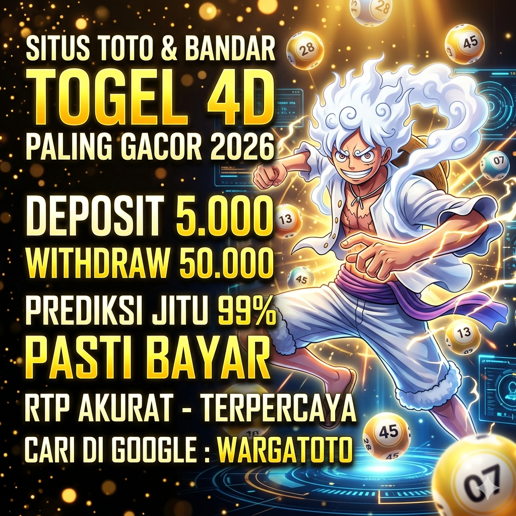 WARGATOTO ! Platform Resmi Menuju Alternatif Togel 5D & Slot Gampang Menang Update 2026