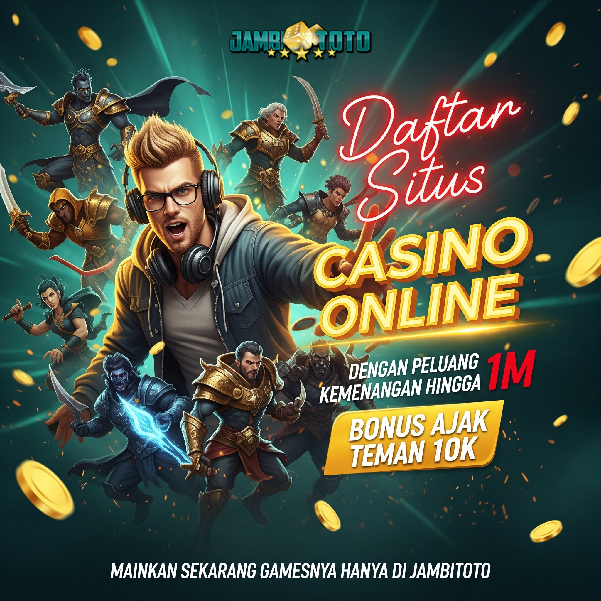 Situs Slot » JAMBITOTO Situs Casino Online Resmi No.1 Indonesia Live 24 Jam
