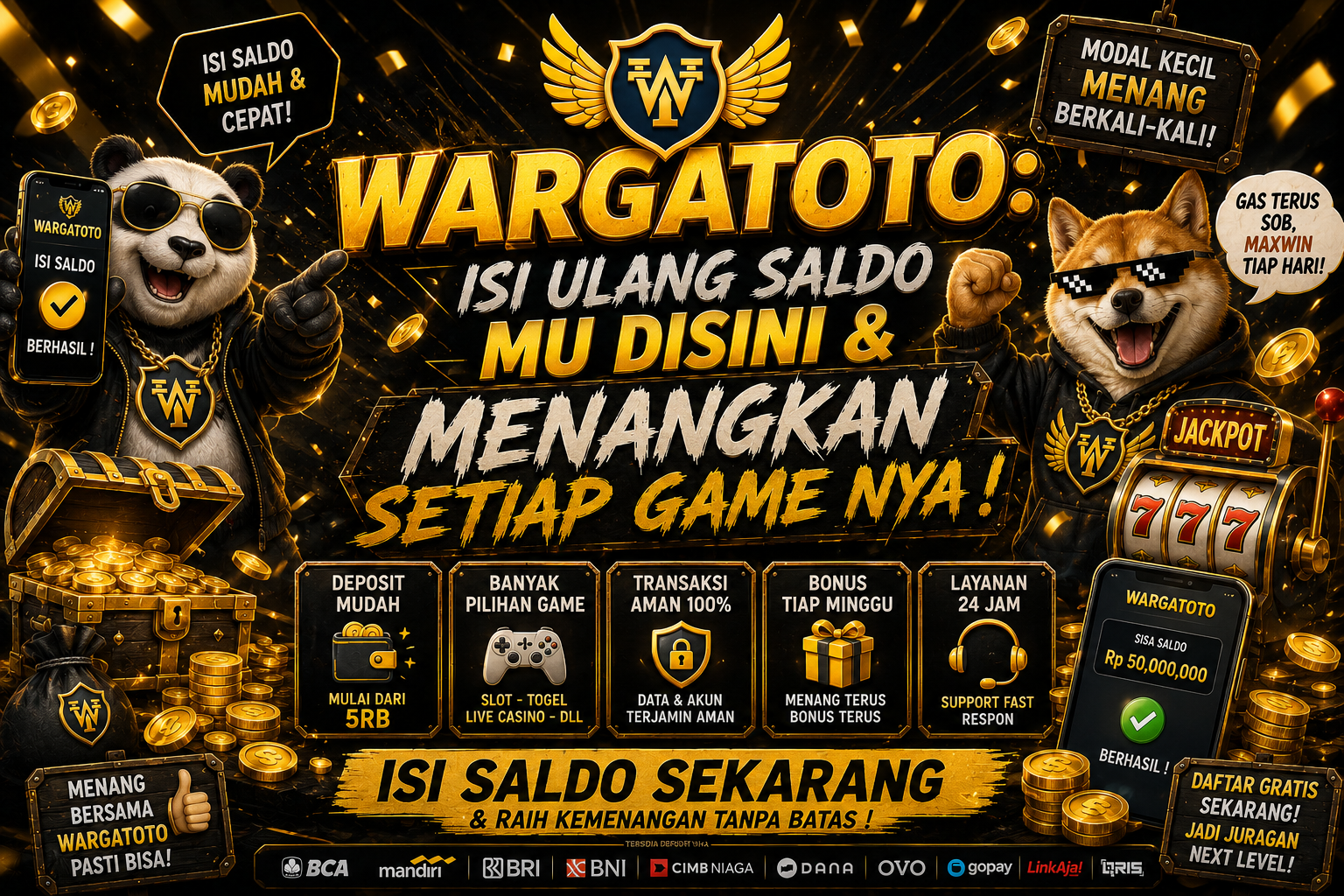Wargatoto: Registrasi Tercepat Dari Tahun Ketahun !