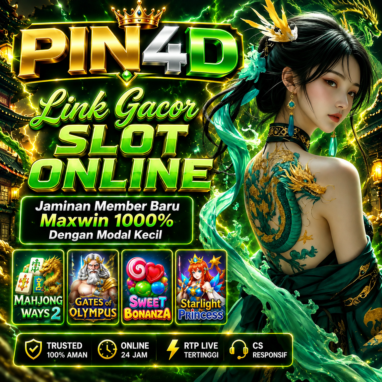 PIN4D : Akses Situs Toto Macau Terpercaya & Situs Togel Online Resmi by Hey siriusly