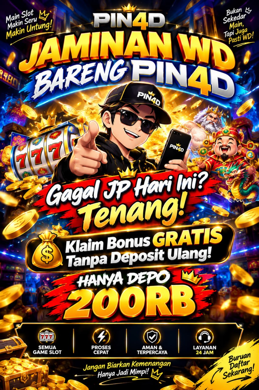 PIN4D: Platform Link Situs Toto Slot Gacor Jackpot Gampang Menang Resmi Terpercaya